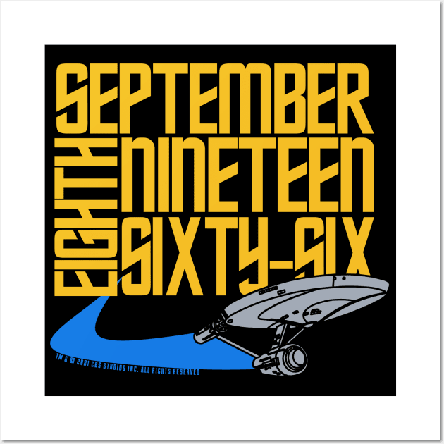 TOS Premiere Date Wall Art by PopCultureShirts